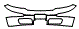 2001 Hyundai XG 300 Bumper kit - PPF