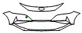 2022 Hyundai Elantra (Canada) Hybrid Preferred Bumper Kit - PPF