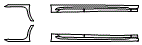 2015 Hyundai Sonata Hybrid Rocker Panel Kit