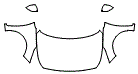 2018 Hyundai Accent (US) SE Full Hood, Fender and Mirror Kit