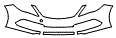 2015 Hyundai Azera Bumper Kit - PPF