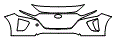 2019 Hyundai Ioniq Bumper Kit - PPF