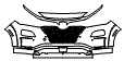 2021 Hyundai Kona (US) Electric Bumper Kit - PPF