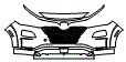 2019 Hyundai Kona (US) Bumper Kit - PPF