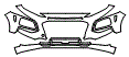 2020 Hyundai Kona (Canada) Trend AWD Bumper Kit - PPF