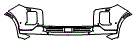 2025 Hyundai Palisade Calligraphy Bumper Kit - PPF