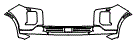 2023 Hyundai Palisade Bumper Kit - PPF