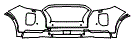2022 Hyundai Palisade Calligraphy Bumper Kit - PPF