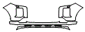 2025 Hyundai Palisade XRT Bumper Kit - PPF