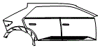 2024 Hyundai Ioniq 5 (US) Door and Rear Fender Kit - PPF