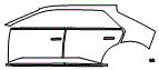 2022 Hyundai Ioniq 5 (Canada) Preferred Long Range AWD Ultimate Door and Rear Fender Kit - PPF