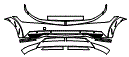 2024 Hyundai Ioniq 5 (US) D100 Platinum Edition Bumper Kit - PPF