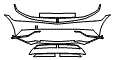 2022 Hyundai Ioniq 5 (Canada) Preferred Long Range AWD Ultimate Bumper Kit - PPF