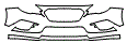 2018 Subaru Legacy 2.5i Limited Bumper Kit - PPF
