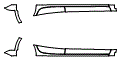 2017 Subaru Impreza 2.0i 5 Door Rocker Panel Kit - PPF
