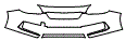 2020 Subaru Impreza (US) Sedan Premium Bumper Kit - PPF