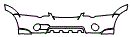 2006 Subaru Outback 3.0 R Wagon Bumper Kit - PPF