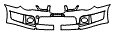 2006 Subaru Outback Bumper Kit - PPF