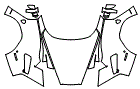 2002 Ferrari Enzo Full Hood, Fender and Mirror Kit - PPF