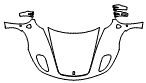 2009 Ferrari F430 Full Hood, Fender and Mirror Kit - PPF
