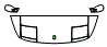 1984 Ferrari Testarossa Hood, Fender and Mirror Kit - PPF