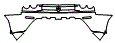 2009 Ferrari F430 Scuderia Rear Bumper Kit - PPF