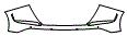 2015 Ferrari California T Rear Bumper Kit - PPF