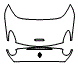 2014 Ferrari California Trunk Lid Kit - PPF