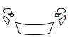 2011 Ferrari California Hood, Fender and Mirror Kit - PPF