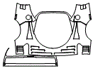 1992 Ferrari F40 Rear Fender Kit - PPF