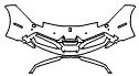 2017 Ferrari 488 Spider Bumper Kit - PPF