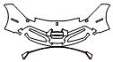2017 Ferrari 488 GTB Bumper Kit - PPF
