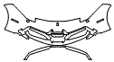 2018 Ferrari 488 Spider Bumper Kit - PPF