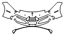 2016 Ferrari 488 Spider Bumper Kit - PPF