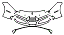 2019 Ferrari 488 GTB Bumper Kit - PPF