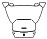 2024 Ferrari 812 GTS Trunk Lid Kit - PPF