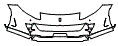2021 Ferrari 812 GTS Bumper Kit - PPF