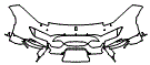 2020 Ferrari 488 Pista Bumper Kit - PPF