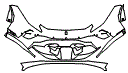 2020 Ferrari F8 Bumper Kit - PPF