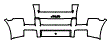 2005 Lamborghini Gallardo Rear Bumper Kit - PPF