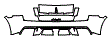 2014 Lamborghini Gallardo Rear Bumper Kit - PPF