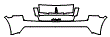 2013 Lamborghini Gallardo Rear Bumper Kit - PPF