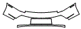 2003 Lamborghini Murcielago Bumper Kit - PPF