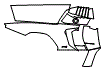 2023 Lamborghini Countach Rear Fender Kit - PPF