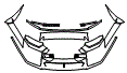 2022 Lamborghini Countach Bumper Kit - PPF