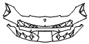 2018 Lamborghini Centenario Roadster Bumper Kit - PPF