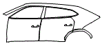 2022 Lamborghini Urus Door and Rear Fender Kit - PPF