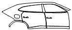 2021 Lamborghini Urus Door and Rear Fender Kit - PPF