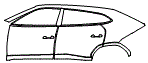2022 Lamborghini Urus Door and Rear Fender Kit - PPF