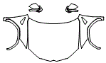 2022 Lamborghini Urus Full Hood, Fender and Mirror Kit - PPF